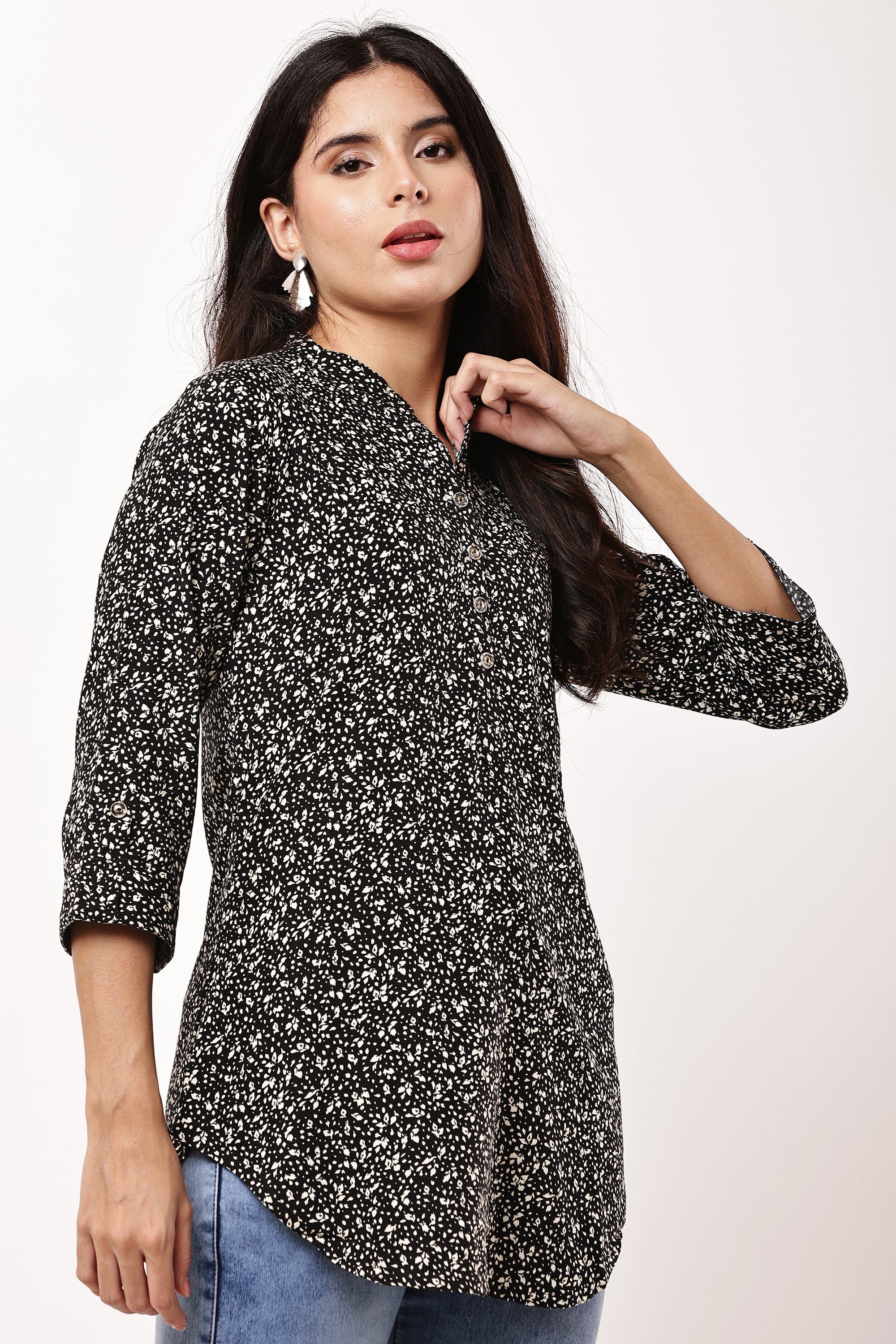 Stylish Black Kurti