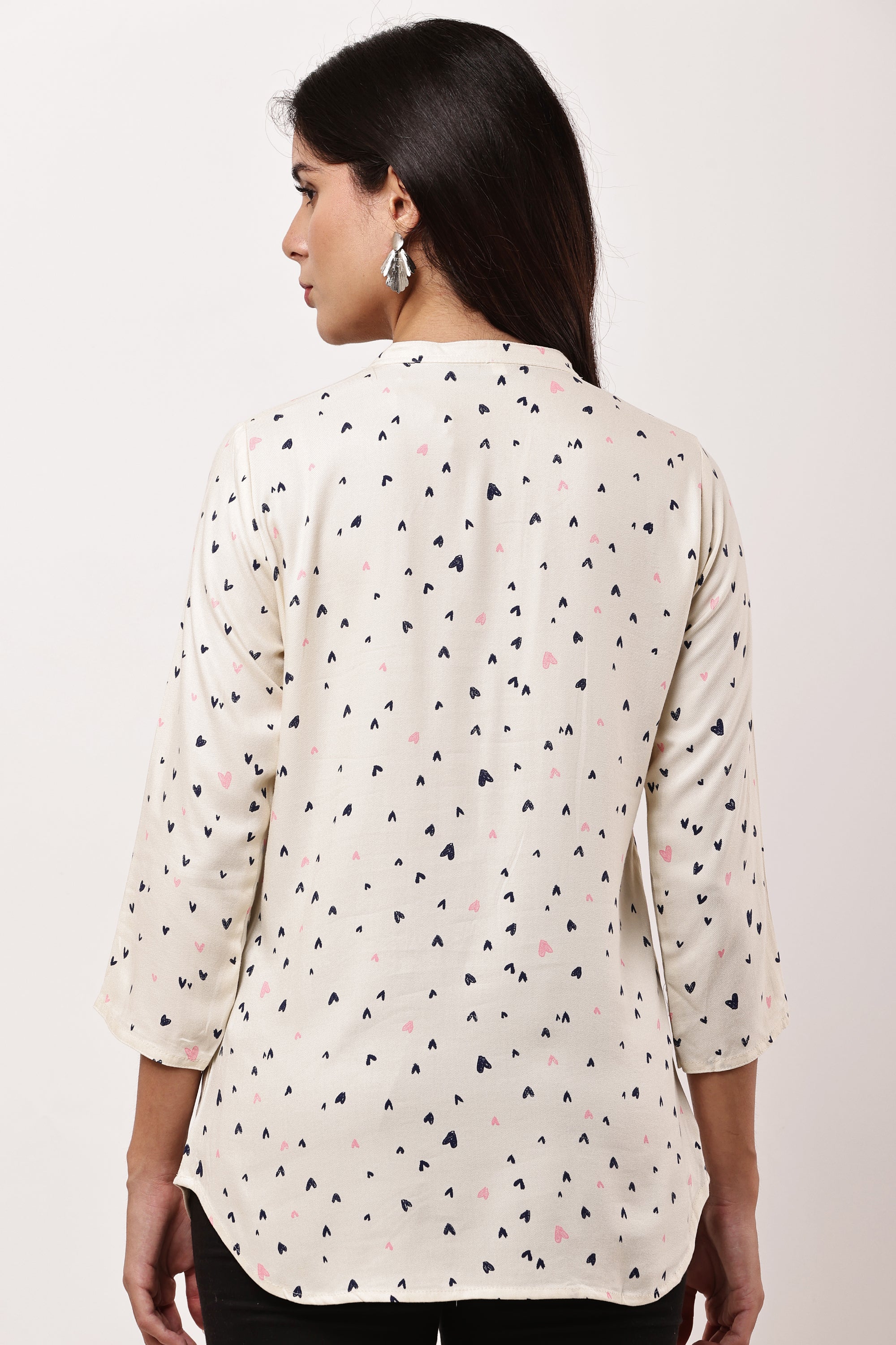 Elegant Hearts Kurti