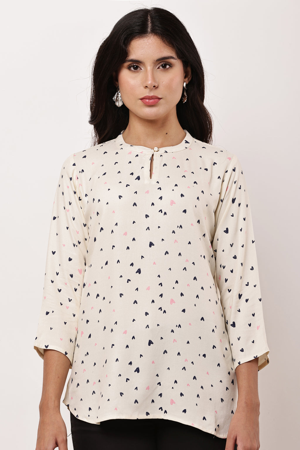 Elegant Hearts Kurti
