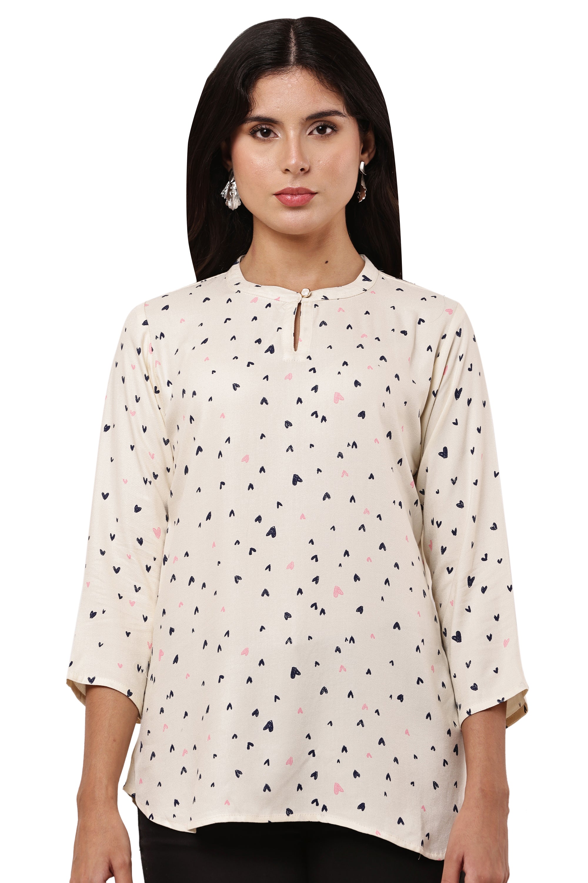 Elegant Hearts Kurti